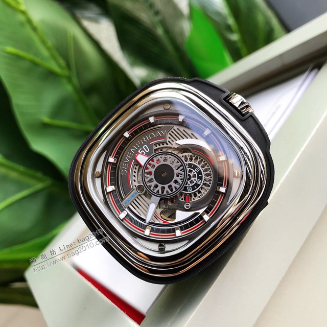 Sevenfriday自動機械男表 型號P3C/01 七個星期五休閒高端男表 Miyota82S7全自動機械手表  gjs2065